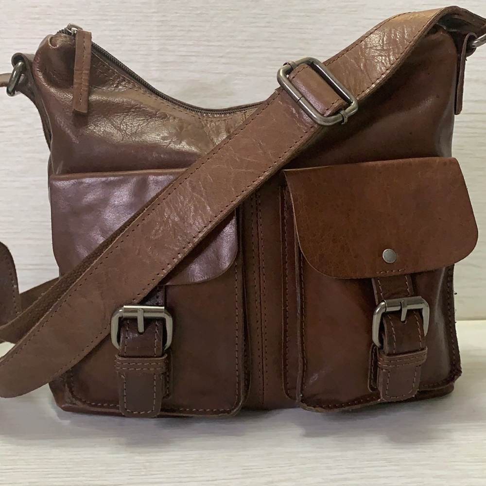 Spike and Sparrow leather Crossbody